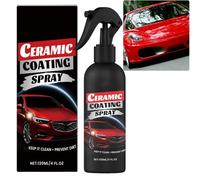Spray de revêtement céramique pour voitures, agent de revêtement 3 en 1 à action rapide, polish hydrophobe haute protection à action rapide, cire et spray de lavage sans eau, liquide lave-glace (1PCS)