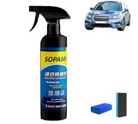 Spray de revêtement for voiture Sopami, agent de revêtement à effet rapide for lavage de voiture sans eau, agent de renouvellement de revêtement multifonctionnel, spray de polissage, protection longue