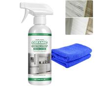 Spray de revêtement nano pour pierre, carrelage, meubles, marbre, quartz, granit : nettoyant et lustrant, imperméabilisant céramique pour plans de travail, cuisine, salle de bain, antitache et (1PCS)