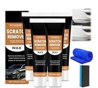 Spray de revêtement rapide 3 en 1 pour peinture automobile,éliminateur rapide de rayures pour voitures,pâte anti-rayures pour voiture,la graisse et les taches de toutes (5PC,120G)