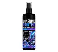 Spray De Scellage Pour Peinture De Pierres Précieuses - 100 Ml, Séchage Rapide, Transparent, Imperméable, Facile À Utiliser, Colle De Fixation D'art De Pierres Précieuses Pour Œuvres D'art, Projets De