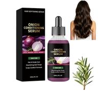 Spray de sérum capillaire revitalisant à l'oignon, renforce les hydrates et le spray capillaire volumisant pour les soins du cuir chevelu et des cheveux, sérum nourrissant au romarin (1 pièces)