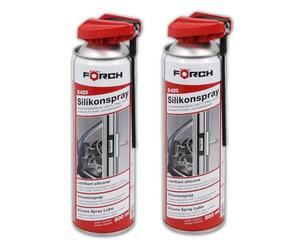 Spray de silicone lubrifiant et protecteur S420 500 ml - Pack de 2 unités - Aérosol multifonction incolore, hydrofuge et antistatique pour caoutchouc, plastique et caoutchouc, éliminateur de bruit