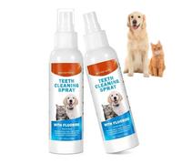 Spray De Soin Dentaire Pour Chien, Spray De Dentaire Pour Chiens Chats, Désodorisant Naturel, Sans Rinçage Ni Brossage, Élimine La Plaque Dentaires, Anti Tartre, Mauvaise Haleine 120 ML