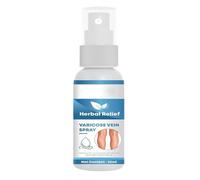 Spray de soins aux jambes, vaporisateur de varices pour les jambes, effet apaisant instantané, formule à absorption rapide légère, brume de massage adaptée aux voyages (1pc)