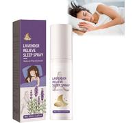 Spray de sommeil instantané à la lavande, vaporisateur relaxant pour oreiller qui s'endorme rapidement, apaise votre corps et votre esprit