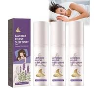 Spray de sommeil instantané à la lavande, vaporisateur relaxant pour oreiller qui s'endorme rapidement, apaise votre corps et votre esprit