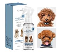 Spray de toilettage antistatique pour animaux de compagnie - Conditionneur de congé, chats et chiens | Soins de cheveux sans enchevêtrement pour la fourrure emmêlée, les manteaux noués, la perte obsti