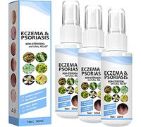 Spray de traitement du psoriasis à base de plantes pour eczéma - Brume apaisante pour soulager le psoriasis - Soulage les démangeaisons de la peau - Aide à apaiser la peau