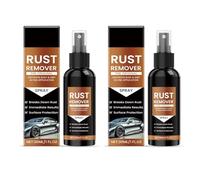 Spray Décapant Anti-Rouille, Nettoyant Métal Puissant pour Traitements Anti-Rouille, Spray Inhibiteur Anti-Rouille Polyvalent, Décapant Anti-Rouille pour Entretien de Voiture 2 pièces