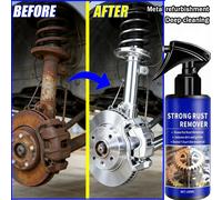 Spray décapant de rouille automobile pour voitures, nettoie rapidement le métal et le fer, spray décapant de rouille pour tuyaux d'échappement, agent de décapage des taches 3pcs