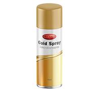 Spray décoratif pour bricolage - 111 ml - Spray doré - Pour Noël - Brillance (1 x spray doré)