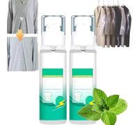 Spray défroisseur de vêtements portable à formule douce, spray antistatique pour vêtements, spray défroisseur de vêtements portable, spray rafraîchissant pour vêtements de voyage (2 pièce)
