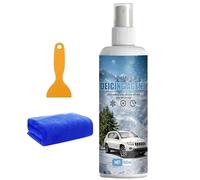 Spray Dégivrant Multifonction Pour Voiture - Dégivreur Longue Durée Pour Pare-brise Et Rétroviseurs, Protection Antigel Pour Voitures, Camions, Camping-cars Et Vitres Domestiques, Comprend Une Pelle D