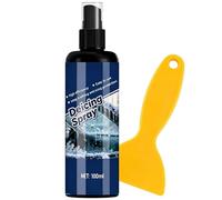 Spray Dégivrant Nettoyant Dégivrage Détartrage Action | Spray Dégivreur pour Réfrigérateur 100 ml Pour Cuisine Dortoir Appartement Bureau Appareil Commercial Réfrigérateur