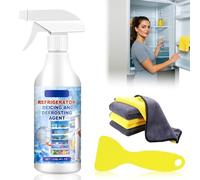 Spray dégivrant pour congélateur, spray dégivrant pour réfrigérateur congélateur, puissant dégivrant pour congélateur, agent dégivrant et dégivrant pour réfrigérateur 120ml (1)