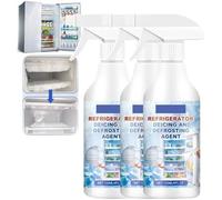 Spray dégivrant pour le compartiment congélateur du réfrigérateur, spray nettoyant et dégivrant pour réfrigérateur, dégivrant, spray dégivrant et dégivrant pour compartiment congélateur