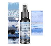 Spray dégivrant pour pare-brise de voiture - 30 ml et rapide Accessoires pour voiture - Dégivreur de pare-brise pour camion, SUV, toit hiver givré maison jardin verre voyage