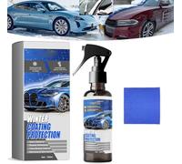 Spray dégivreur pour pare-brise de voiture, dégivrant pour pare-brise de voiture, spray pour pare-brise de voiture, spray pour pare-brise de glace et neige, dégivrage rapide (1 pièce)