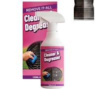 Spray dégraissant pour gril robuste, spray dégraissant pour cuisine puissant,nettoyant pour four Spray mousse robuste pour graisse de cuisine, nettoyant dégraissant à toutes les fonctions, (1 pièces)