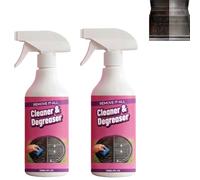 Spray dégraissant pour gril robuste, spray dégraissant pour cuisine puissant,nettoyant pour four Spray mousse robuste pour graisse de cuisine, nettoyant dégraissant à toutes les fonctions, (2 pièces)