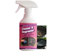 Spray dégraissant puissant à action rapide pour grils, élimine les graisses et les résidus alimentaires incrustés sur les grilles et supports de cuisine, les grilles en acier inoxydable (1pcs)