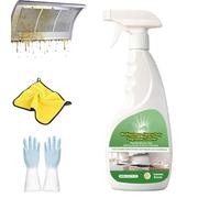 Spray Dégraissant Puissant Multi-usage, Mousse Nettoyante Pour Graisse De Cuisine, Éliminateur D'huile Pour Four, Cuisinière, Hotte, Barbecue Et Surfaces Domestiques (1Pc)