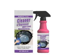 Spray dégraissant puissant pour barbecue, nettoyant pour barbecue d'extérieur 2026, nettoyant mousse multi-surfaces, convient aux barbecues, ustensiles de cuisine, plaques de cuisson, etc.