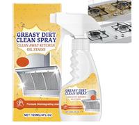 Spray dégraissant puissant pour cuisine, dégraissant tout usage pour four, cuisinière, hotte et plans de travail. Nettoyant moussant pour éliminer les taches d'huile et les résidus de graisse (1PCS)