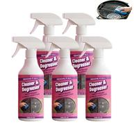 Spray Dégraissant Robuste À Action Rapide, Mousse Nettoyante Pour Barbecue, Spray Dégraissant De Cuisine Robuste Pour Four, Cuisinière, Hotte De Cuisinière, Grilles En Acier Inoxydable. (5PCS)