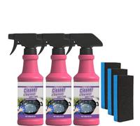 Spray Dégrasseur Pour Gril,120ml Dégraissant Barbecue Grilles De Cuisson,Spray Nettoyant Pour De Cuisson Poêle Plat De Tache Graisse,Fast-Acting Heavy-Duty Grill Degreaser Spray,Nettoyant Barbecue (3)