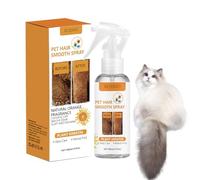 Spray Démêlant Pour Animaux De Compagnie - Formule Antistatique 100 Ml, Dissolvant De Nœuds, Traitement Des Poils Emmêlés, Peigne Facile, Pelage Doux Et Brillant | Fournitures De Toilettage Sûres Pour