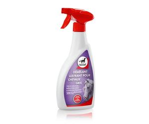Spray démêlant pour cheval gris Leovet Blanc 550 ml