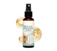 Spray Démêlant pour Chiens Soin Démêlant Antistatique sans Rinçage 60ml | Spray Désodorisant Canin Chiens Chats Chiots Chatons Maison Et Salon Après Le Bain Fraîcheur Quotidienne