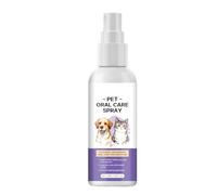 Spray Dentaire pour Chien,30ML Liquide Nettoyant Dentaire - Rafraîchisseur d'Naturel pour Animal - Pour La Sante Des Gencives Des Chiots Et Chiens De Toutes Tailles Au Quotidien