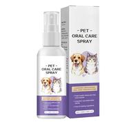 Spray Dentaire pour Chien,Liquide Nettoyant Dentaire Doux 30 ml | Patriottisch Ronde Hals T-Shirt Korte Mouwen Heren - pour la Bouche, Chats, Chiots et Alimentation Quotidienne