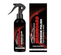 Spray d'entretien pour habitacle de voiture - 120 ml - Nettoyant et entretien pour tableau de bord et équipement intérieur - Convient pour SUV, camping-cars, camions, berlines et tous les sièges