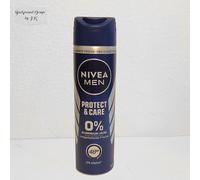 Spray Déodorant Nivea Men Protect & Care 150ml 0% Aluminium 48h Sèche Rapidement
