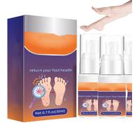 Spray déodorant pour les pieds Spray anti-transpirant de soin pour les pieds spécialement conçu pour les malodorants (3 pcs)