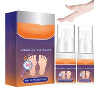 Spray déodorant pour les pieds Spray anti-transpirant de soin pour les pieds spécialement conçu pour les malodorants (2 pcs)