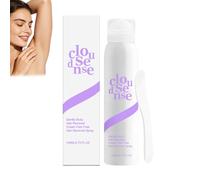 Spray dépilatoire Cloud Sense, spray dépilatoire indolore avec spatule, dépilatoires doux et impeccable à l'aloe vera pour une peau plus lisse, bras, jambes, maillot, épilation rapide efficace. (1PCS)