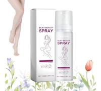 Spray dépilatoire Natural Silky Beauty, mousse dépilatoire douce et indolore, convient aux aisselles, au torse, au dos, aux jambes et aux bras