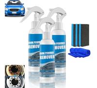 Spray DéRouilleur de Fer, Spray Antirouille Multifonctionnel à Action Rapide pour MéTaux, PièCes Automobiles, Enlever Les Taches D'Huile, Nettoyer Et Entretenir Les Voitures, 100ml (3PC)