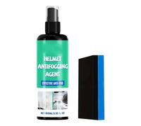 Spray désembueur pour casque - Traitement anti-buée pour visière, nettoyant protecteur longue durée, bouclier de clarté amélioré | Solution de désembuage préventive pour les équipements de sécurité de