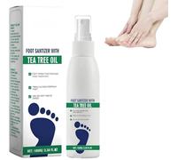 Spray désinfectant pour les pieds à l'huile d'arbre à thé, sérum de soin des pieds et des ongles, à l'huile naturelle d'arbre à thé et spray pour les pieds à l'aloe vera (1pc)