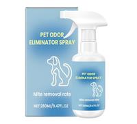 Spray Désodorisant Animaux - Éliminateur D'Odeurs | 6,3 Pouces Nettoyant | Destructeur D'Odeur Puissant Pour Litière Et Tapis, Rafraîchisseur D'Air Pour Une Maison Fraîche Sans Odeur Tenace