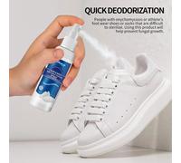 Spray désodorisant pour les odeurs des pieds, élimination polyvalente des odeurs pour chaussures, Spray rafraîchissant pour les pieds, Anti-transpiration, soins des pieds, dissolvant d'odeur 3pcs