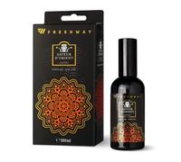 Spray désodorisant pour voiture et maison, 100 ml de spray avec désodorisant sec de la collection SAVEUR D'ORIENT de FRESH WAY, parfum : cuir