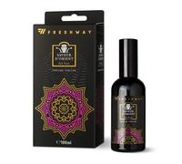Spray désodorisant pour voiture et maison, 100 ml de spray désodorisant sec de la collection SAVEUR D'ORIENT de FRESH WAY, parfum : Oud Ros