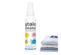 Spray détachant 120 ml pour vêtements et textiles, enlève taches d’huile, graisse, encre, cosmétiques, nettoyant liquide format voyage, soin et préservation du linge quotidien en coton, lin